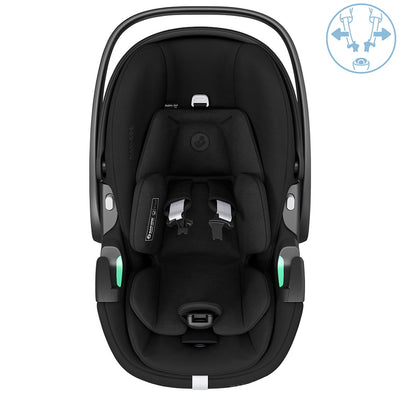 Bebê Conforto Pebble 360° Pro²+ Base FamilyFix 360° Pro Maxi Cosi Essential Black - Cinto Easy-in